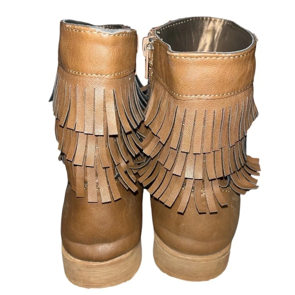 Jelly Beans Fringed Cowgirl Boots - Picture 3 of 9